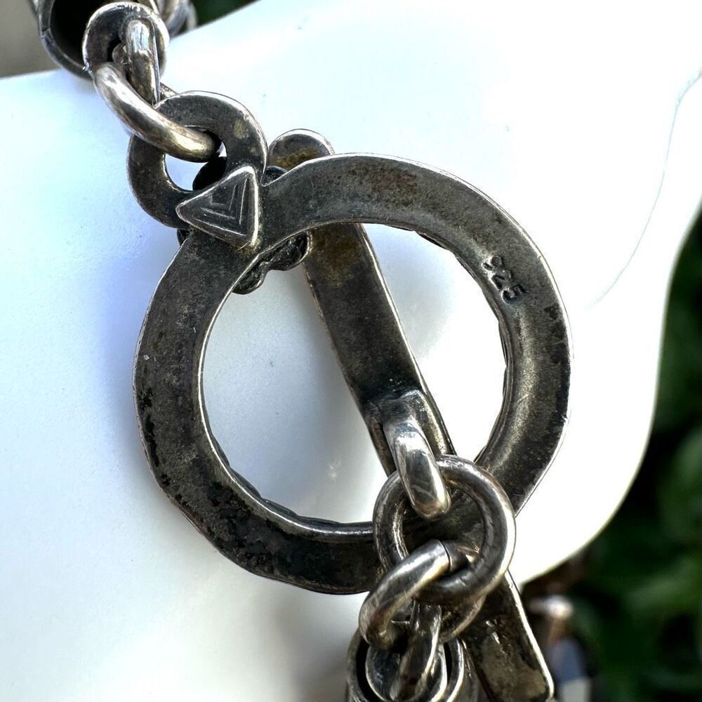 Vintage  Silpada Smokey Quartz  Sterling silver Bracelet - Picture 6 of 11